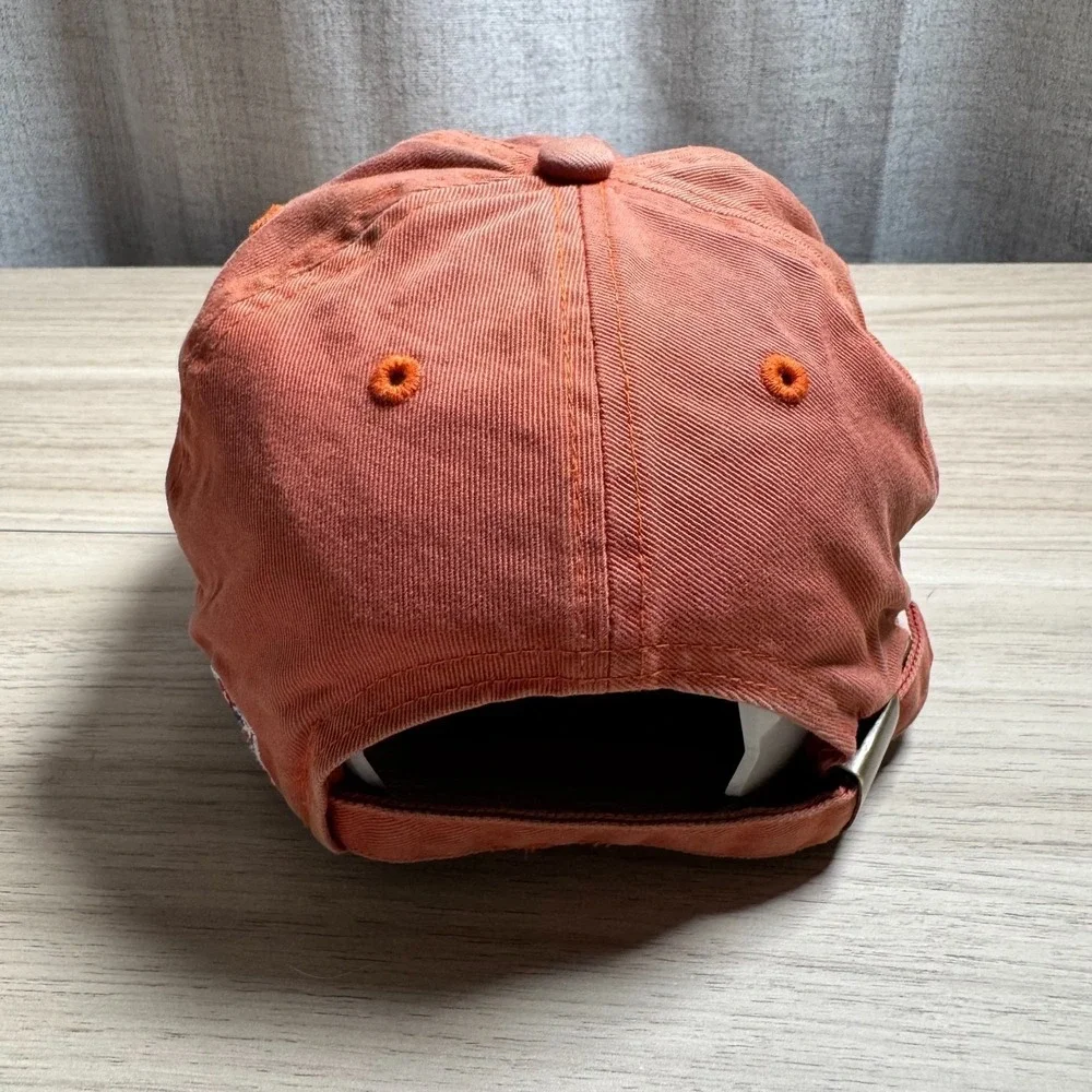 The Game Auburn University Hat Mens OSFM Orange Good Vintage 1996 Dad Cap 90s